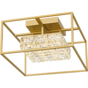Quoizel PCDZ1716SGD Dazzle LED Semi Flush Mount, Soft Gold Alternate Image 3.jpg