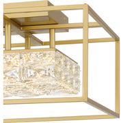 Quoizel PCDZ1716SGD Dazzle LED Semi Flush Mount, Soft Gold Alternate Image 4.jpg