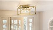 Quoizel PCDZ1716SGD Dazzle LED Semi Flush Mount, Soft Gold Alternate Image 6.jpg