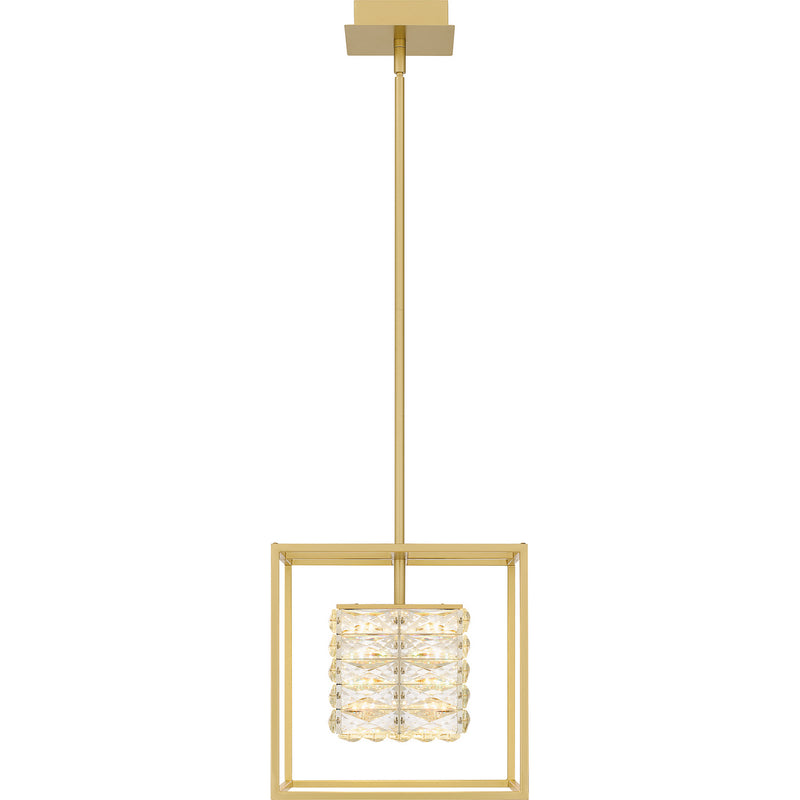 Quoizel PCDZ2812SGD Dazzle LED Pendant, Soft Gold Alternate Image 2.jpg