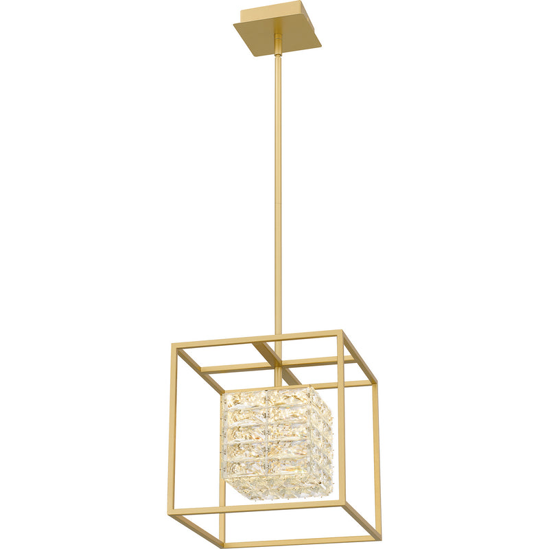 Quoizel PCDZ2812SGD Dazzle LED Pendant, Soft Gold Alternate Image 3.jpg