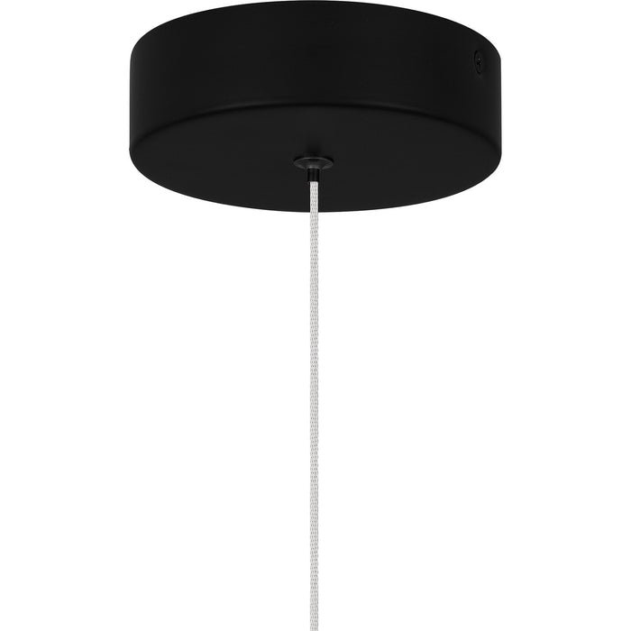 Quoizel PCILR1507MBK Illoria LED Mini Pendant, Matte Black Alternate Image.jpg