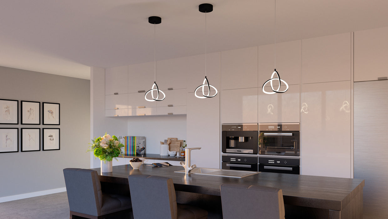 Quoizel PCILR1507MBK Illoria LED Mini Pendant, Matte Black Alternate Image 6.jpg