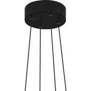 Quoizel PCOVD2827MBK Ovard LED Pendant, Matte Black Alternate Image.jpg