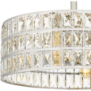 Quoizel QFA4046PK Quoizel Fandelier Four Light Fandelier, Polished Nickel Alternate Image 6.jpg