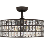 Quoizel QFA4046WT Quoizel Fandelier Four Light Fandelier, Western Bronze Alternate Image 2.jpg
