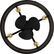 Quoizel QFA5615MBK Quoizel Fandelier Four Light Fandelier, Matte Black Alternate Image 4.jpg