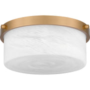 Quoizel QFL5590AB Quoizel Flush Mount Two Light Flush Mount, Aged Brass Alternate Image.jpg