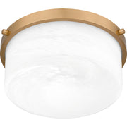 Quoizel QFL5590AB Quoizel Flush Mount Two Light Flush Mount, Aged Brass Alternate Image 3.jpg