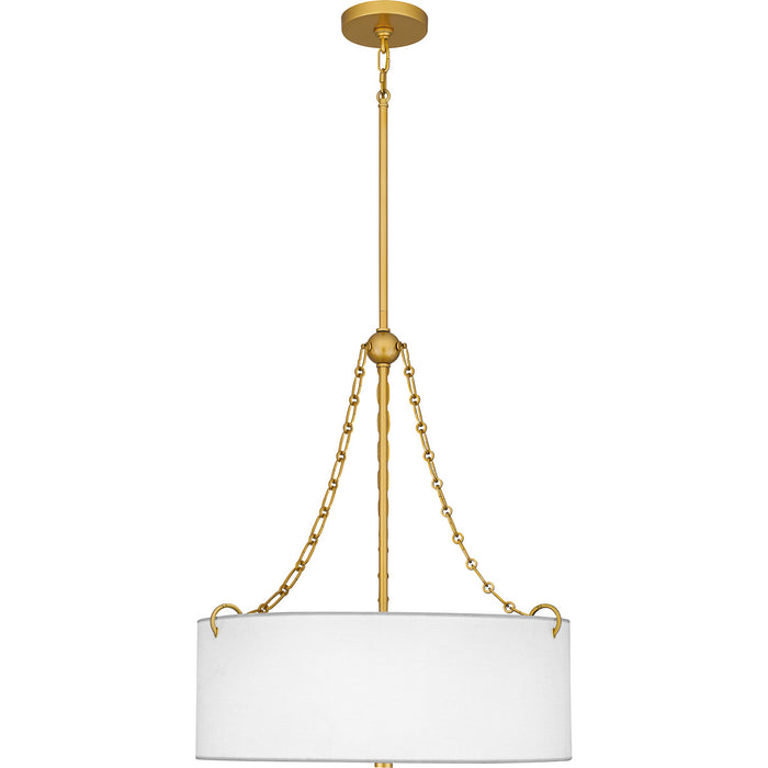 Quoizel QOP5606PB Quoizel Oversized Pendant Four Light Pendant, Painted Brass Alternate Image 2.jpg