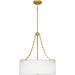 Quoizel QOP5606PB Quoizel Oversized Pendant Four Light Pendant, Painted Brass Alternate Image 2.jpg