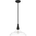 Quoizel QP5568MBK Grayton One Light Pendant, Matte Black Alternate Image.jpg