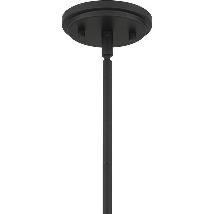 Quoizel QP5568MBK Grayton One Light Pendant, Matte Black Alternate Image 4.jpg