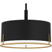 Quoizel QP5580MBK Quoizel Pendant Three Light Pendant, Matte Black Alternate Image 4.jpg