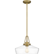 Quoizel QP5584AB Haven One Light Pendant, Aged Brass Alternate Image 2.jpg
