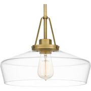 Quoizel QP5584AB Haven One Light Pendant, Aged Brass Alternate Image 4.jpg