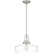 Quoizel QP5584BN Haven One Light Pendant, Brushed Nickel Alternate Image.jpg