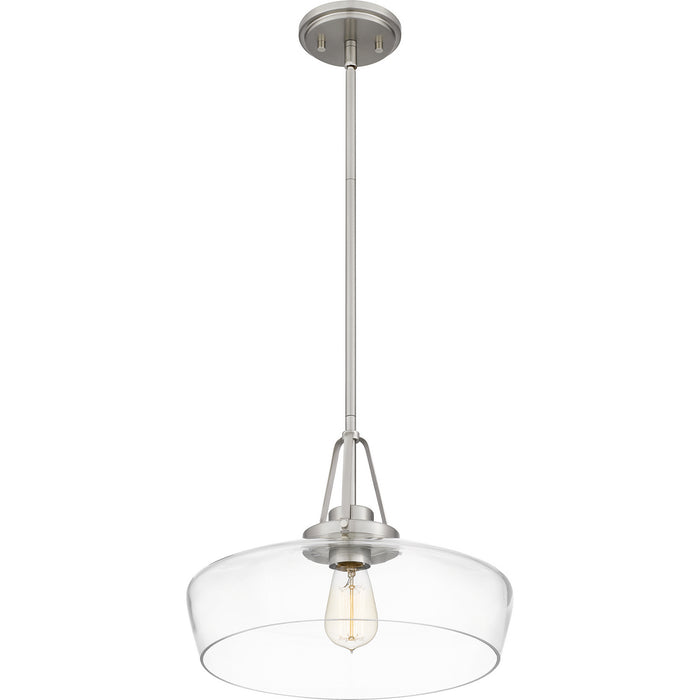 Quoizel QP5584BN Haven One Light Pendant, Brushed Nickel Alternate Image 3.jpg