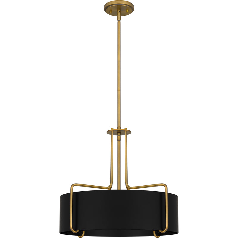 Quoizel QP5596AB Quoizel Pendant Four Light Pendant, Aged Brass Alternate Image.jpg
