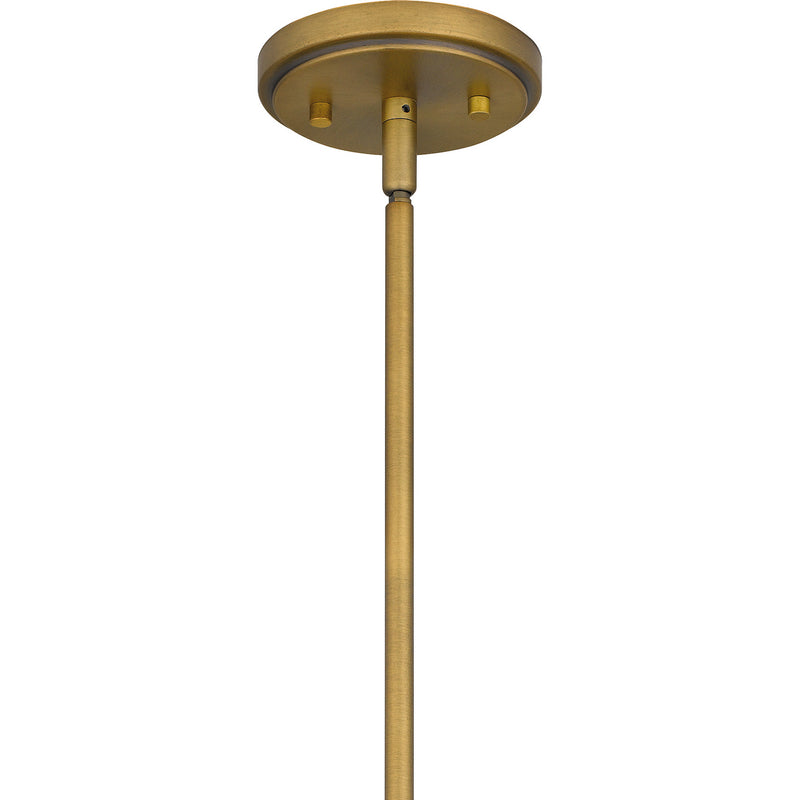 Quoizel QP5596AB Quoizel Pendant Four Light Pendant, Aged Brass Alternate Image.jpg