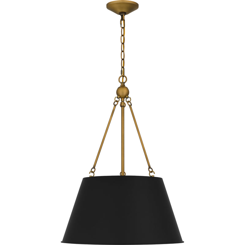 Quoizel QP5597MBK Quoizel Pendant Four Light Pendant, Matte Black Alternate Image 2.jpg