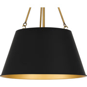 Quoizel QP5597MBK Quoizel Pendant Four Light Pendant, Matte Black Alternate Image 4.jpg
