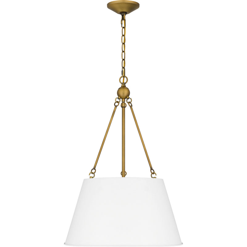 Quoizel QP5597W Quoizel Pendant Four Light Pendant, White Lustre Alternate Image 2.jpg