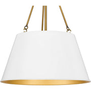 Quoizel QP5597W Quoizel Pendant Four Light Pendant, White Lustre Alternate Image 4.jpg