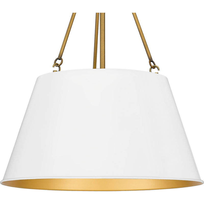 Quoizel QP5597W Quoizel Pendant Four Light Pendant, White Lustre Alternate Image 4.jpg