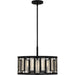 Quoizel QP5600MBK Quoizel Pendant Four Light Pendant, Matte Black Alternate Image 2.jpg