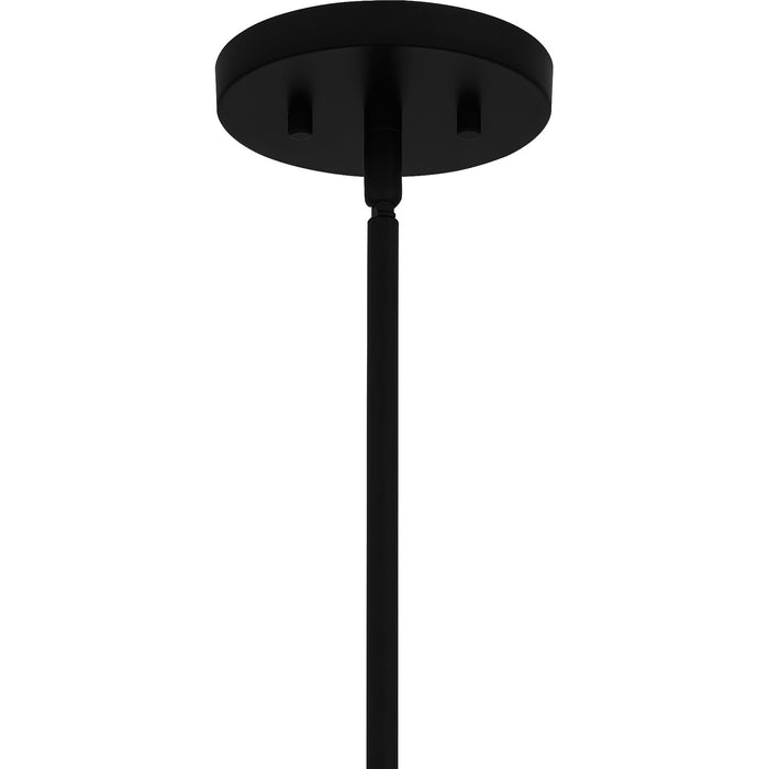 Quoizel QP5600MBK Quoizel Pendant Four Light Pendant, Matte Black Alternate Image.jpg