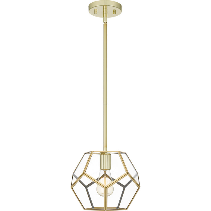 Quoizel QPP5593B Quoizel Piccolo Pendant One Light Mini Pendant, Polished Brass Alternate Image 2.jpg