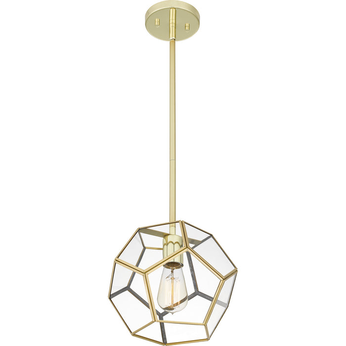 Quoizel QPP5593B Quoizel Piccolo Pendant One Light Mini Pendant, Polished Brass Alternate Image 3.jpg