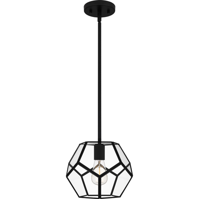 Quoizel QPP5593MBK Quoizel Piccolo Pendant One Light Mini Pendant, Matte Black Alternate Image 2.jpg