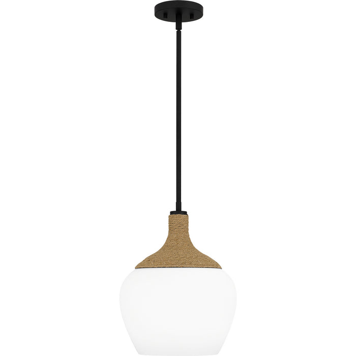 Quoizel QPPO5603MBK Quoizel Piccolo Pendant One Light Mini Pendant, Matte Black Alternate Image 2.jpg