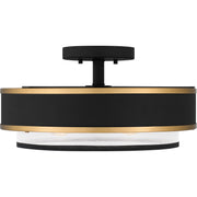 Quoizel QSF5572EK Quoizel Semi-Flush Mount Three Light Semi Flush Mount, Earth Black Alternate Image 2.jpg