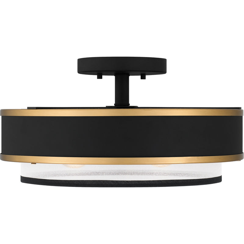 Quoizel QSF5572EK Quoizel Semi-Flush Mount Three Light Semi Flush Mount, Earth Black Alternate Image 2.jpg