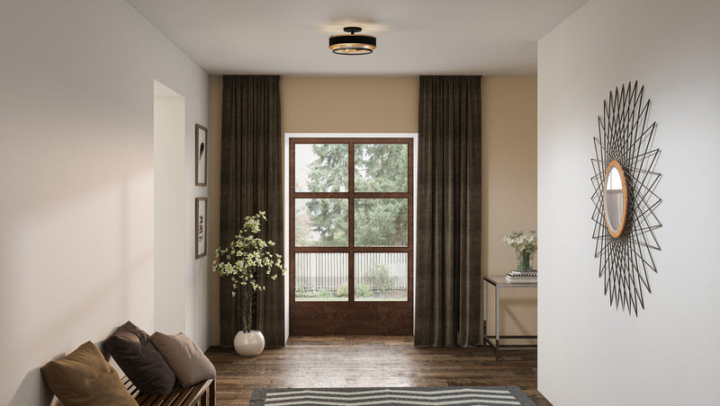 Quoizel QSF5572EK Quoizel Semi-Flush Mount Three Light Semi Flush Mount, Earth Black Alternate Image.jpg