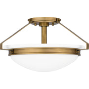 Quoizel QSF5581WS Quoizel Semi-Flush Mount Two Light Semi Flush Mount, Weathered Brass Alternate Image 2.jpg