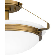 Quoizel QSF5581WS Quoizel Semi-Flush Mount Two Light Semi Flush Mount, Weathered Brass Alternate Image 4.jpg