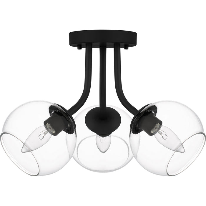 Quoizel QSF5613MBK Quoizel Semi-Flush Mount Three Light Semi Flush Mount, Matte Black Alternate Image.jpg