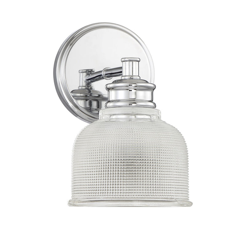 Shoppers Lighting SH90093CH Eliza One Light Wall Sconce, Chrome Alternate Image.jpg