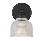 Shoppers Lighting SH90093MBK Eliza One Light Wall Sconce, Matte Black Alternate Image 2.jpg