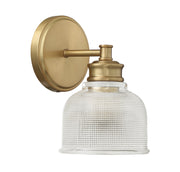Shoppers Lighting SH90093NB Eliza One Light Wall Sconce, Natural Brass Alternate Image.jpg