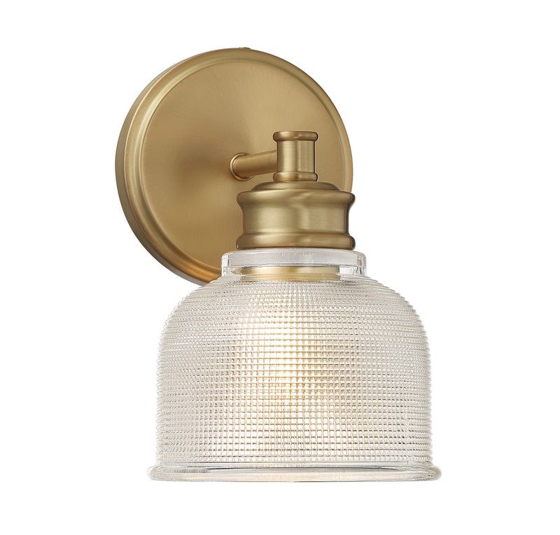 Shoppers Lighting SH90093NB Eliza One Light Wall Sconce, Natural Brass Alternate Image 3.jpg
