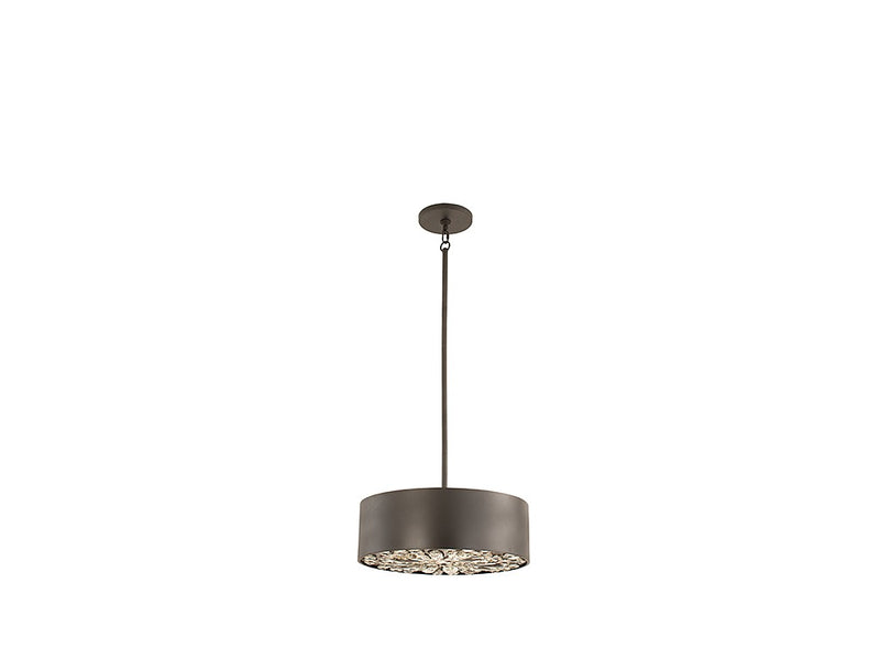 Savoy House 6-1272-4-50 Four Light Convertible Semi-Flush/Pendant, Black Cashmere (3)