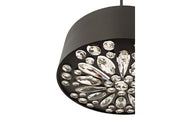 Savoy House 6-1272-4-50 Four Light Convertible Semi-Flush/Pendant, Black Cashmere (4)