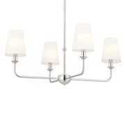 Kichler 52520PN Four Light Chandelier, Polished Nickel (2)