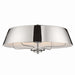 Kichler 52543PN Four Light Pendant/Semi Flush, Polished Nickel (2)