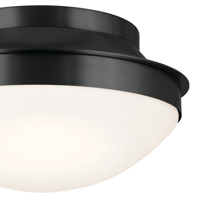 Kichler 52544BK Bretta Two Light Flush Mount, Black Alternate Image.jpg